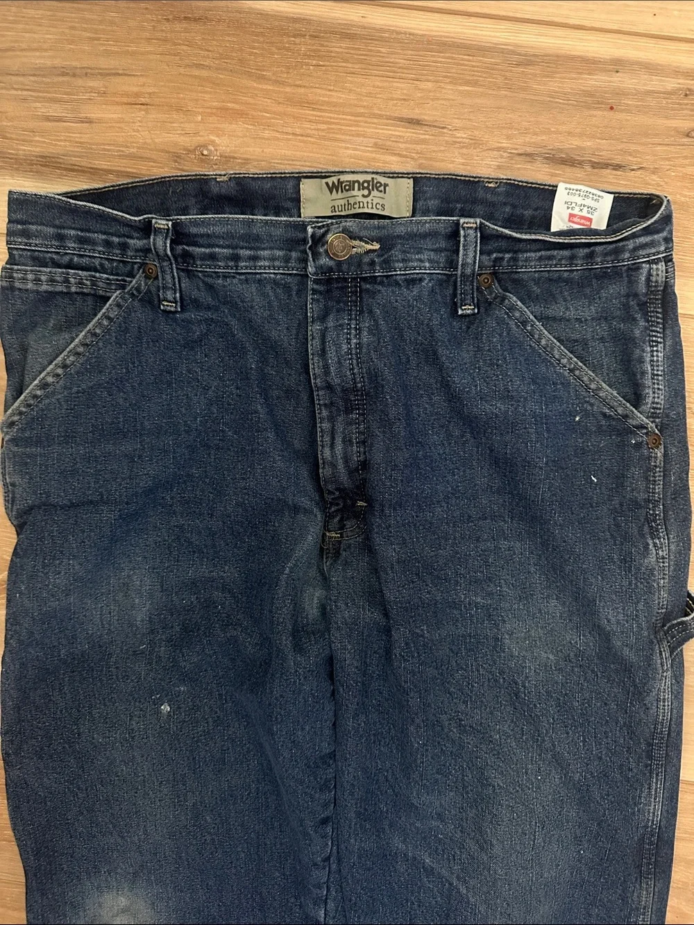 Wrangler Authentic’s  Insulated Carpenter Jeans 35/34